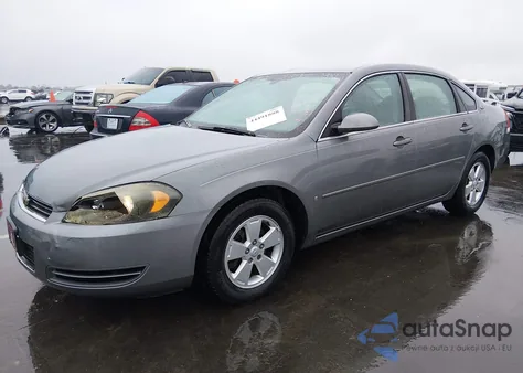 2008 Chevrolet Impala Lt from USA, damaged, VIN 2G1WT58K781263602